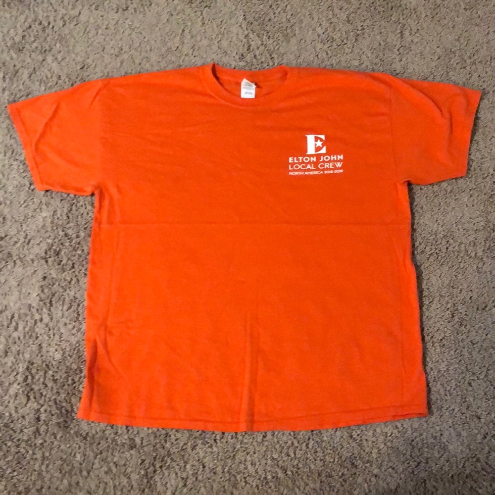 Elton John crew shirt